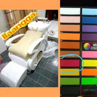 Kursi keramas/bangku kramas bahan fiberglass/kursi salon/bangku salon/alat facial/alat kecantikan