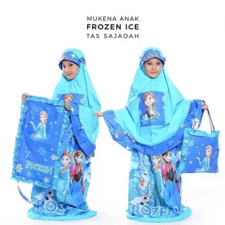 Promo Cuci Gudang Mukena Anak Frozen Ice Size Xl Best Seller