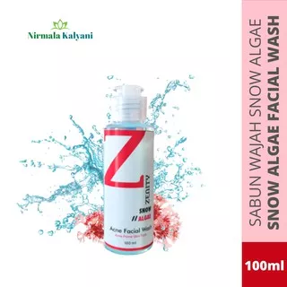 SNOW ALGAE FACIAL WASH UNTUK KULIT BERJERAWAT BY ZENITY