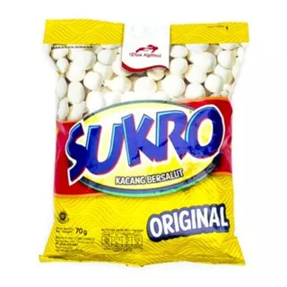 SUKRO Kacang Bersalut Original 70gr