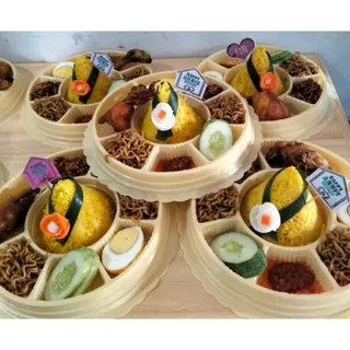 TUMPENG MINI , NASI TUMPENG KUNING, DYRA TUMPENG, TUMINI