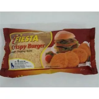 Fiesta Crispy Burger Ayam isi 6