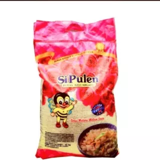 BERAS SI PULEN MUTIARA MEDIUM GRAIN 10 KG