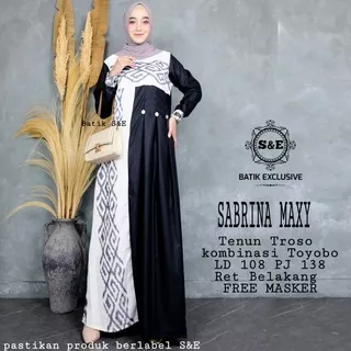 DRESS BATIK GAMIS BATIK GAMIS TENUN TROSO MIX TOYOBO