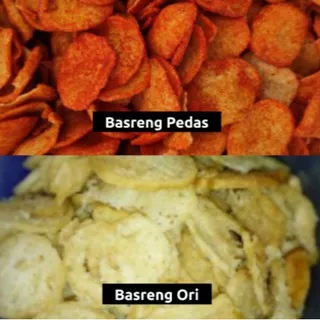 CEMILAN KILOAN Sosis Basreng Bakso Goreng Ori Pedas - Snack Makanan Hot Pedas Gurih Micin 5ribu