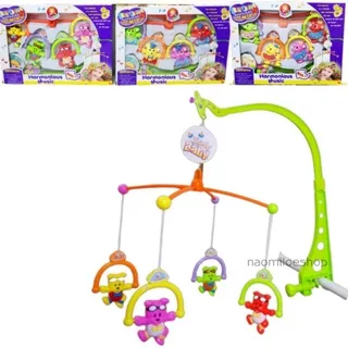 Baby Bed Bell set 4 Mainan Bayi Music Box Gantung/hanging Baby Crib Toys & Musical