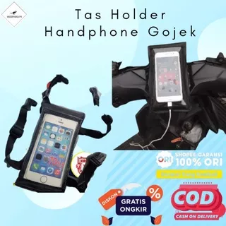 Tas Holder handphone anti air Gojek Holder hp grab holder hp motor holder hp maxim tas waterproof