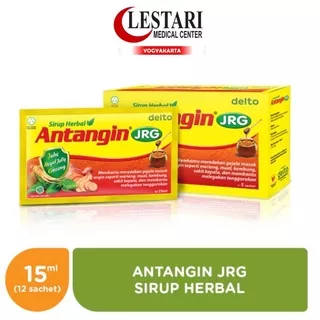 Antangin JRG Cair 1 Box 12 Sachet Sirup Herbal