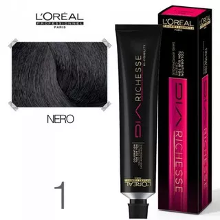 L`oreal Paris DIA Richesse Hair Toning Color Cat Rambut Toner Warna Hitam Coklat Red Burgundy Loreal