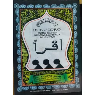 Buku Iqro Jilid 1-6 Uk. Buku Tulis Original