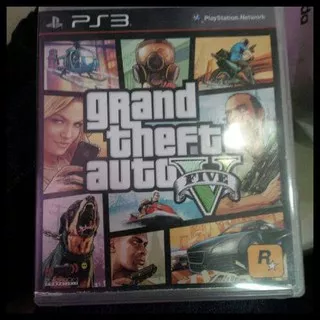 Open Ds Bd Kaset Ps3 Grand Theft Auto V / Gta V / 5