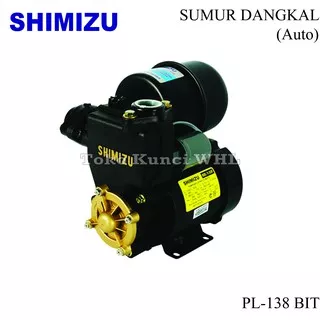SHIMIZU PL 138 BIT Pompa Air Otomatis 125 Watt Sumur Dangkal