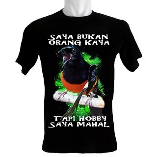 Kaos Burung Murai Batu Gacor Hobi Mahal