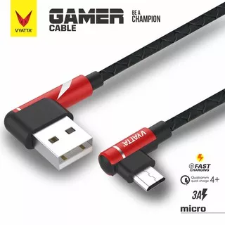 VYATTA Gamer Kabel Data Micro Type C Android Lightning Fast Charge Samsung Xiaomi Poco Iphone XR XS 11 PRO 12 13 14 SWITCH