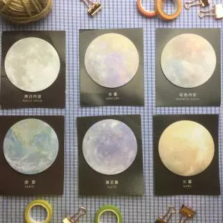 Memo Planet vol.2 (Black Moon, Mercury,  Rainbow Moon, Earth, Pluto, Mars)