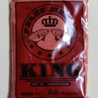 Umpan spesial Pelet KING Merah by Stella Product