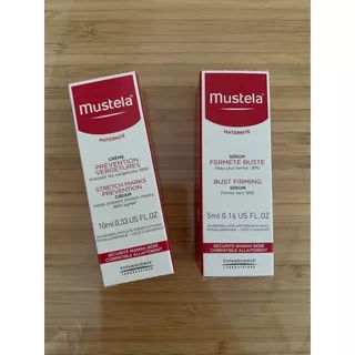 Mustela cream anti stretch mark, cream massage payudara 5 ml