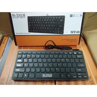 KEYBOARD Mtech MT08 Keyboard Wired USB Mini Multimedia M-Tech MT-08