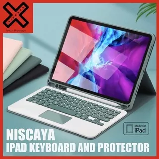 Smart Keyboard Wireless Case Niscaya iPad Pro 11 with Pencil Holder