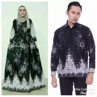 Couple Batik Maxi Super Jumbo Ld 120 | Batik Couple | Gamis Biy Size | Batik Pekalongan