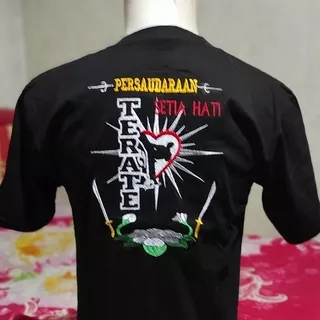 KAOS PSHT BORDIR TERBARU-KAOS PSHT DISTRO-KAOS PSHT KEREN-KAOS TERATE-KAOS SH TERATE BORDIR