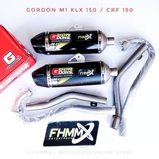 knalpot gordon CRF 150 KLX 150 M1