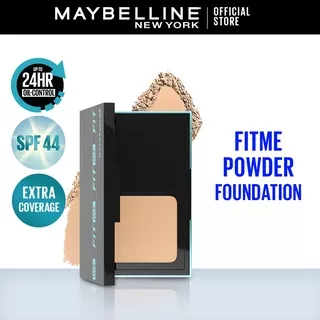 Maybelline Fit Me 24HR Oil Control Powder Foundation - Makeup Bedak Two Way Cake TWC SPF 44 PA++++