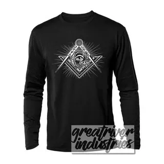 kaos illuminati logo ( lengan panjang )