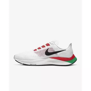 Nike Air Zoom Pegasus 37 Eliud Kipchoge Mens Road Running - White/Chile Red/Lucky Green/Black