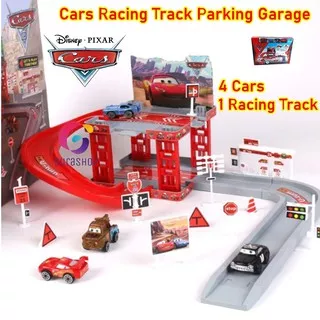 Cars 2  Racing Track Parking Garage Diecast