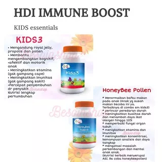 KIDS 3 HDI suplemen imunitas anak 60 tablet
