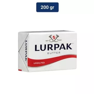 Lurpak Unsalted Lactic Butter 82% 200 gr