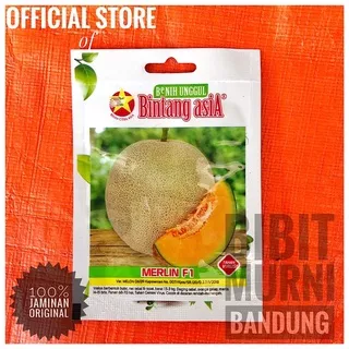 BENIH BIBIT MELON MERLIN F1 KEMASAN 0.5 GRAM ORIGINAL PACK