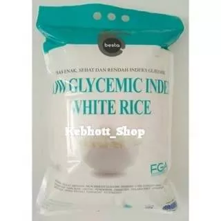 Besta Rice 5kg | Sugar Free White Rice | Beras Sehat Tanpa Gula 5 kg