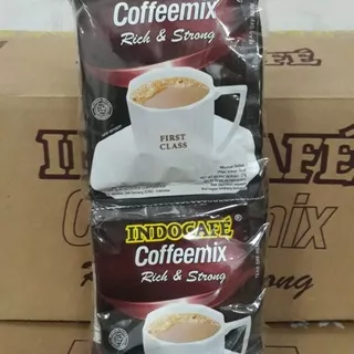 Indocafe Coffe mix Rich & Strong Isi 10 Sachet x 27g