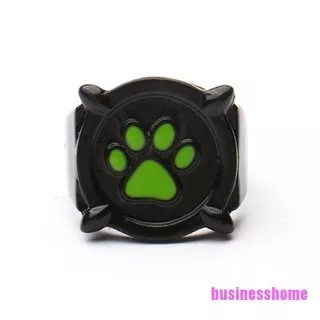 BSID Ladybug Cat Noir ring Anime Jewelry Black Stainless Steel Ring Halloween Gift BSS