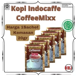 Kopi Indocafe Coffeemix 3 In 1 Sachet 20gr Kopi Mix 1Pcs DMJ