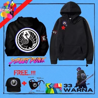 Jacket Sweater Hoodie Distro Ling Street Punk Starlight ML Mobile Legends Jaket Hodie Original Anime Anak Cowok Pria Wanita Jumbo Murah Keren Viral 2021