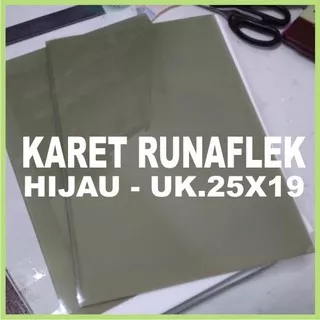 KARET RUNAFLEK WARNA HIJAU