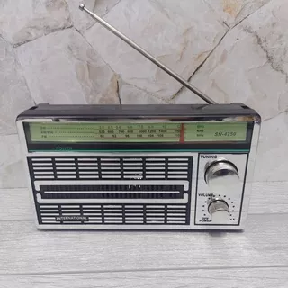 Radio Souness SNI-4250 / Radio antik jadul / Radio Portable SNI 4250