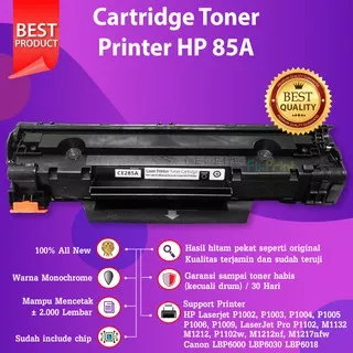 Cartridge Toner HP 85A CE285A Printer Laserjer P1102 P1102W 1102 lbp6000 p1005 p1006 m1132 35a 36a