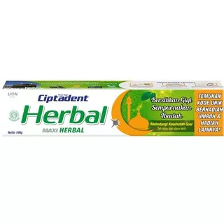 Ciptadent Herbal Maxi Herbal 190g/75g