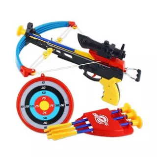 Crossbow Set Mainan Panah - Mainan Anak