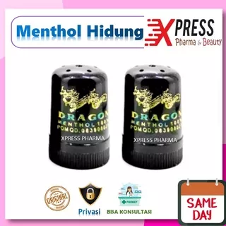 ?XPRESS? Menthol Cap Dragon HAP H1 H2 HSB Beruang Vicks Hidung Pilek Tersumbat Mentol Mabuk Inhaler