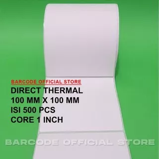 Label Direct Thermal 100 x 100 mm u/ Printer Barcode Zebra Wincode TSC