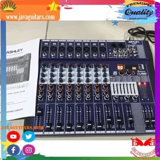 Mixer Ashley AX8N 8 channel USB MP3 Bluetooth Efek DSP Original keren TOP TERMURAH SHOPEE !