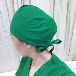 Topi Operasi TASLAN PARASUT WATERPROOF ANTI AIR bedah surgical cap topi perawat Topi bedah TOPI KOKI