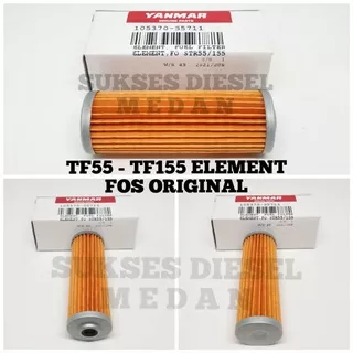 Element Fos Saringan Minyak Solar Filter Mesin Diesel Yanmar Tipe TF55 TF65 TF75 TF85 TF105 TF115 TF135 TF155 Original