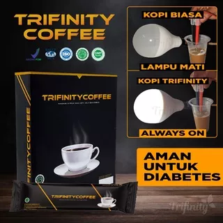 Trifinity kopi kuat ginseng herbal (bkn obat) stamina tahan lama kesehatan pria n wanita