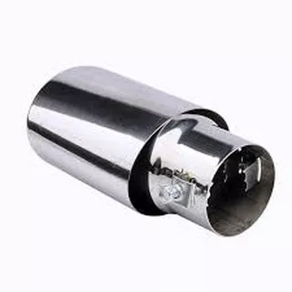 Muffler / Buntut Knalpot Mobil Universal Stainless Steel Anti Karat Extension Pipe